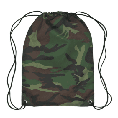 Camouflage Drawstring Backpack