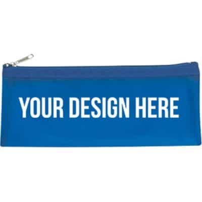 Printed Zippered Pencil Cases